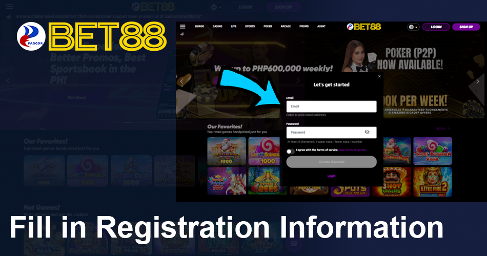 How to Register on Bet88